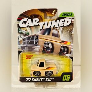 Car Tuned Series 3 ‘87 Chevy Chevrolet C10 #06 Die-cast Metal 2025 Lowrider